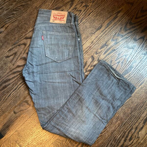 Men's Levi's Jeans  Lined inner fabric for warmth- Gray - Size 30